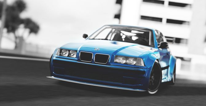BMW M3, race car, video game, Forza Horizon 3 wallpaper