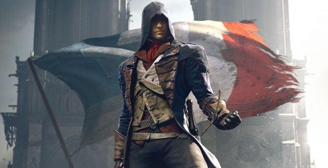 Art of Assassin, Assassin's Creed Unity wallpaper
