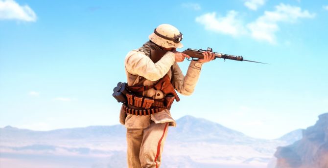 Video game, soldier, artwork, Battlefield 1 wallpaper