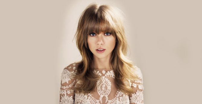 Blue eyes, singer, Taylor Swift wallpaper