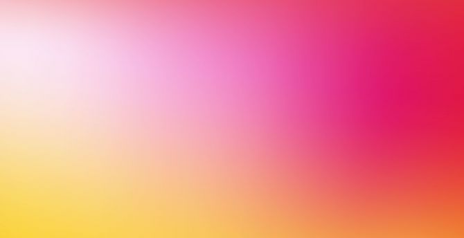Gradient, yellow and pink colors, abstract wallpaper