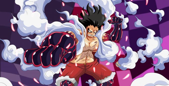 Artwork, one piece, Monkey D. Luffy wallpaper