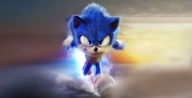 Sonic The Hedgehog 2, run, 2022 wallpaper