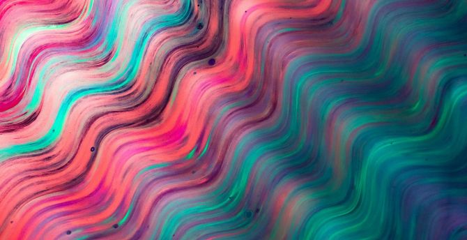 Ripple effect, colorful, abstract art wallpaper