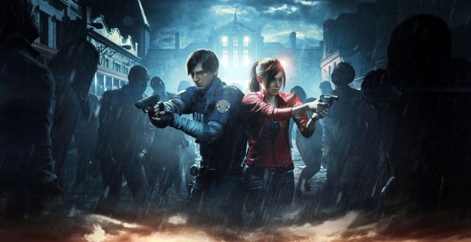 Resident Evil 2, 2019 game wallpaper