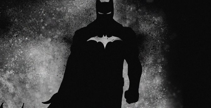 Dark knight, batman, superhero, art wallpaper