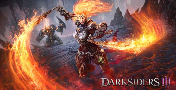 Darksiders III, Video game, warrior, 2018 wallpaper
