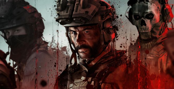 COD Modern warfare, gaming shot, soldiers wallpaper