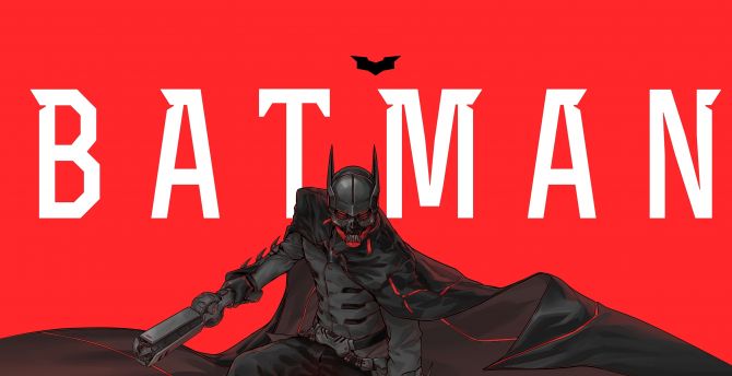 DC hero, batman, artwork wallpaper