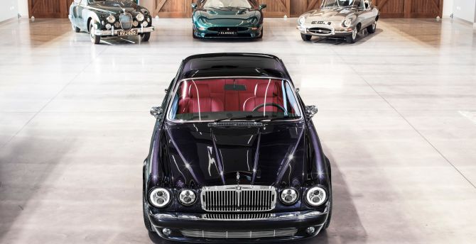 Jaguar XJ6 Classic, land rover, classic wallpaper