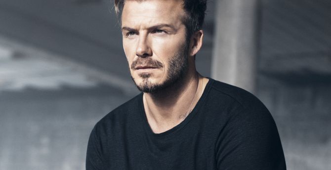 David Beckham, English footballer, celebrity, 2018 wallpaper