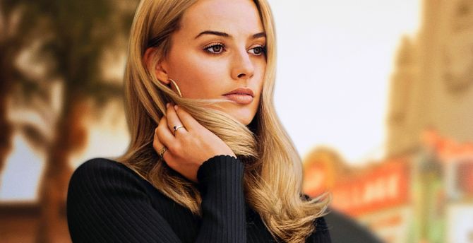 Margot Robbie, Once Upon a Time in Hollywood, movie, actress wallpaper