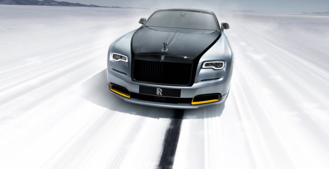 Rolls-Royce Dawn Black Badge, luxury car, landspeed wallpaper
