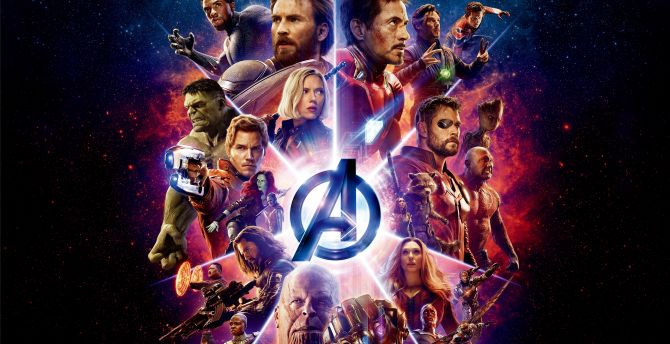 Avengers: infinity war, new poster, movie, 2018 wallpaper