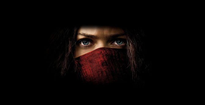 Woman behind mask, Mortal Engines, 2018 movie wallpaper