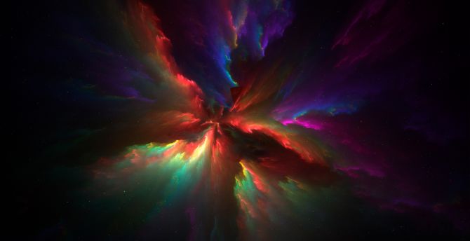 The colors of the universe, clouds, cosmos, abstract wallpaper