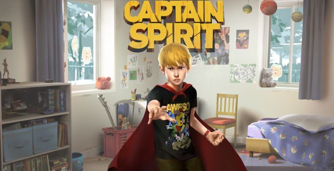 The Awesome Adventures of Captain Spirit, video game, 2018 wallpaper