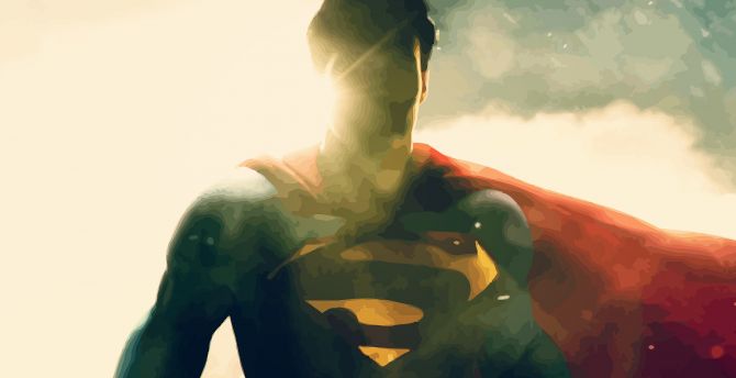 Superman, dc comics ,heroes, art, blur wallpaper