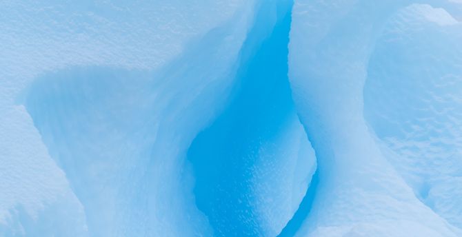 Blue-white ice, glacier, closeup wallpaper