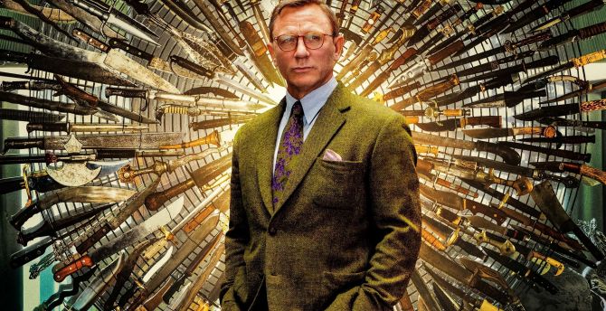 Daniel Craig, 2019 movie, Knives Out wallpaper
