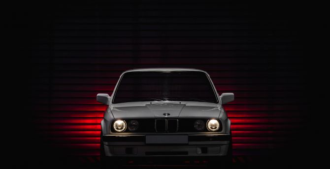 BMW E30, classic, car, front wallpaper
