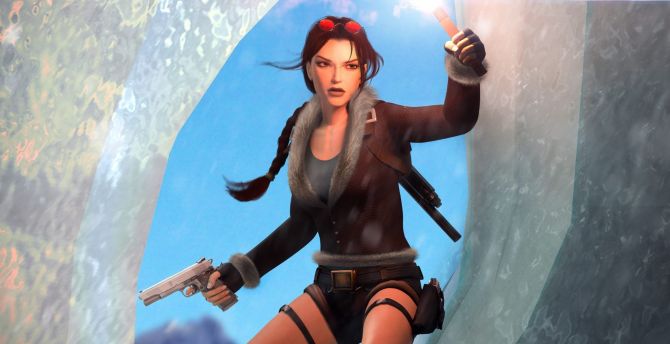 Tomb Raider, Lara Croft, video game, art wallpaper