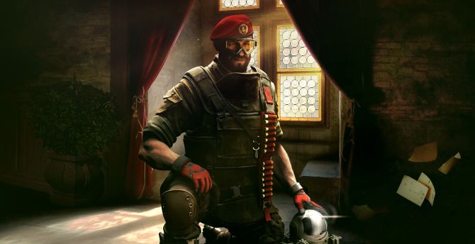 Desktop Wallpaper Video Game Soldier Tom Clancys Rainbow