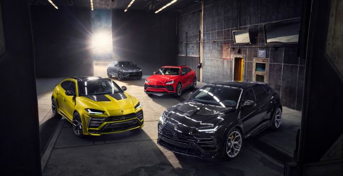 Cars, Lamborghini Urus, 2019 wallpaper