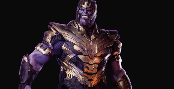 Thanos, angry, Avengers: Endgame wallpaper