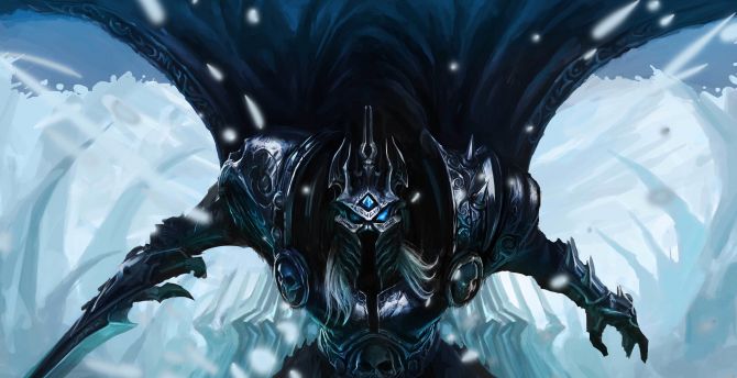 Faceless, World of Warcraft, video game, dark warrior wallpaper
