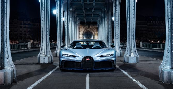 2023 Bugatti Chiron Profilee, luxury car wallpaper