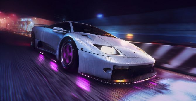 Lamborghini Diablo, Need For Speed, video game wallpaper