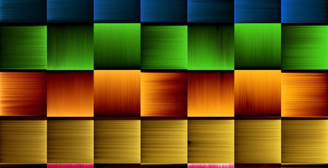 Colorful, squares, abstract, 2019 wallpaper