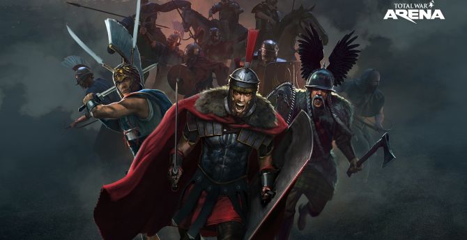 Warriors, Total War: Arena, online game wallpaper