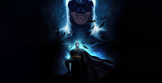 Batman from another earth, superhero, dark wallpaper