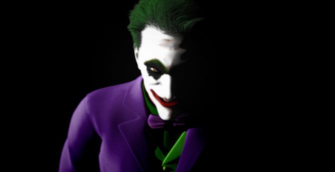 Joker, artwork, dark, super-villain wallpaper