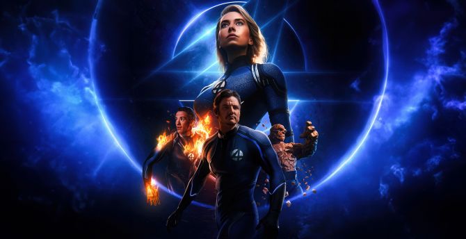 The Fantastic Four, 2025 movie wallpaper
