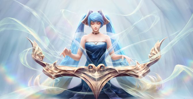 Sona, Magician, League of Legends, 2022 wallpaper
