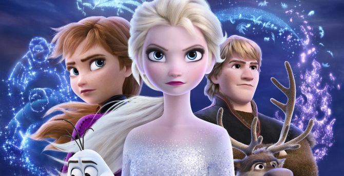 Animation movie, 2019, Frozen Two, Disney wallpaper
