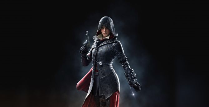 Assassin's Creed Syndicate, video game, girl warrior, art wallpaper