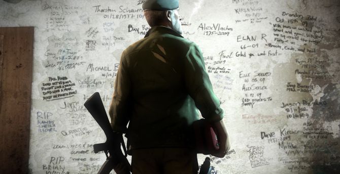 Left 4 Dead, video game, soldier wallpaper
