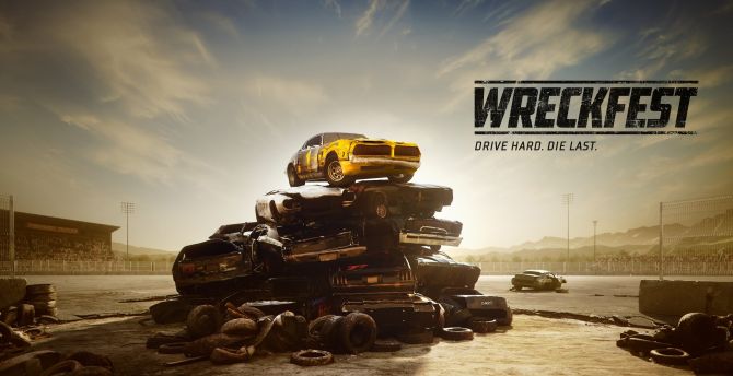 Cars, Wreckfest, video game, 2017 wallpaper