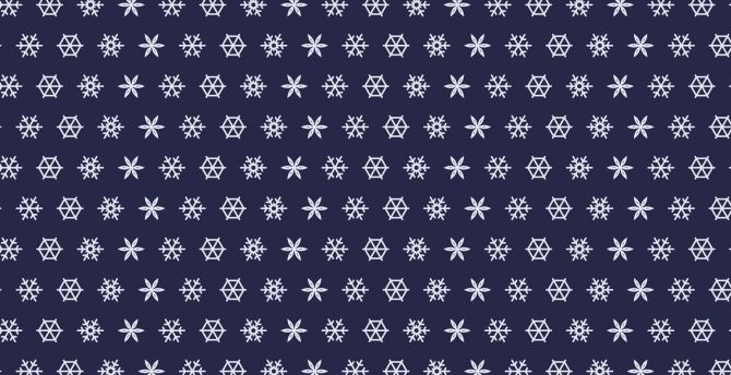 Snowflakes, abstract, pattern wallpaper