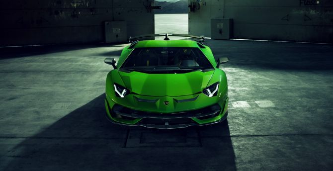 Sports car, Lamborghini Aventador SVJ wallpaper