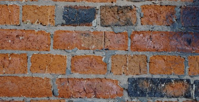 Texture, brick wall, close up wallpaper