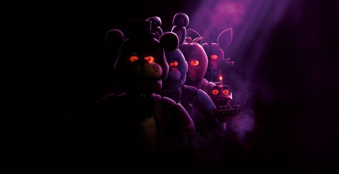 Five Nights at Freddy's, horror movies, toys wallpaper