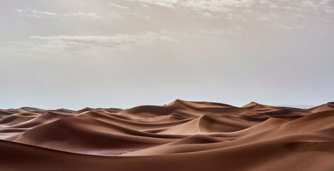 Landscape, desert dunes, nature wallpaper