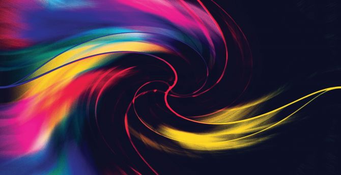 Wallpaper swirl, multi-color, dark, art desktop wallpaper, hd image,  picture, background, 802a26 | wallpapersmug