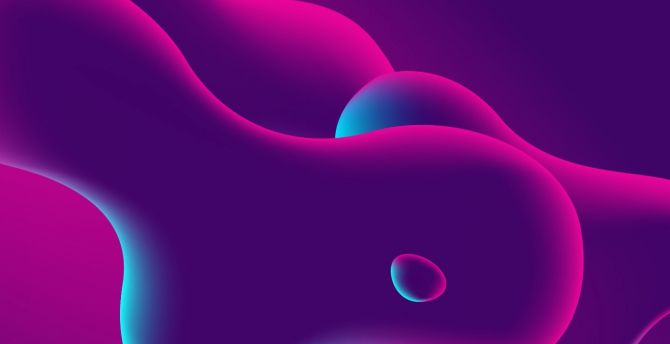 Stock, bubbles, One Plus 7, abstraction wallpaper