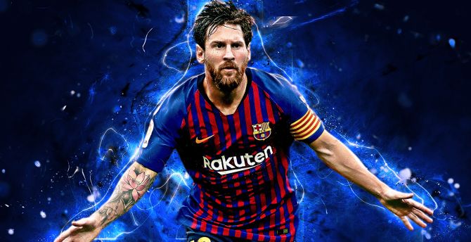 Artwork, footballer, celebrity, Lionel Messi wallpaper